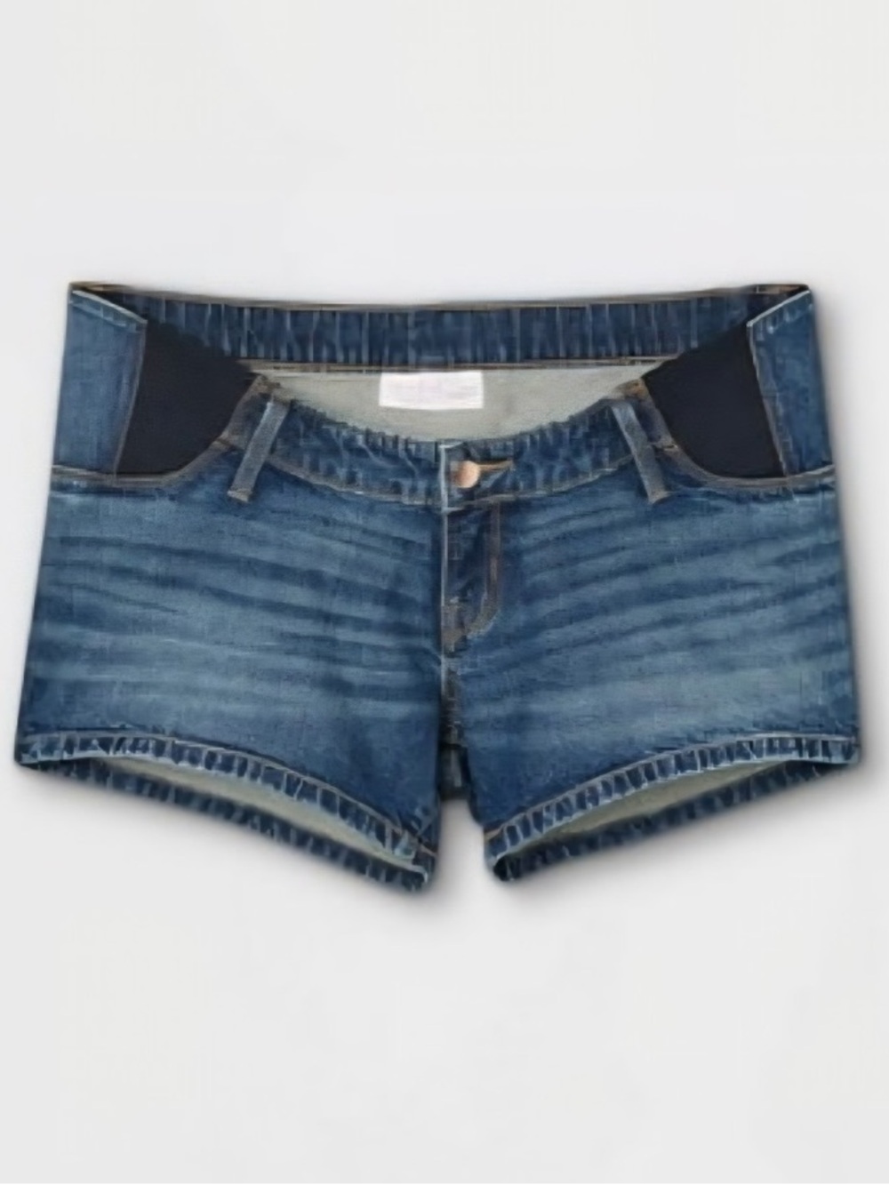 Isabel Maternity Medium  Wash Denim Maternity Shorts NEW  size 6